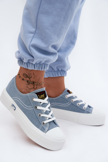 Scarpe casual con plateau LEE ISLA C INOMEN LOIN 50261002.21H in denim 2
