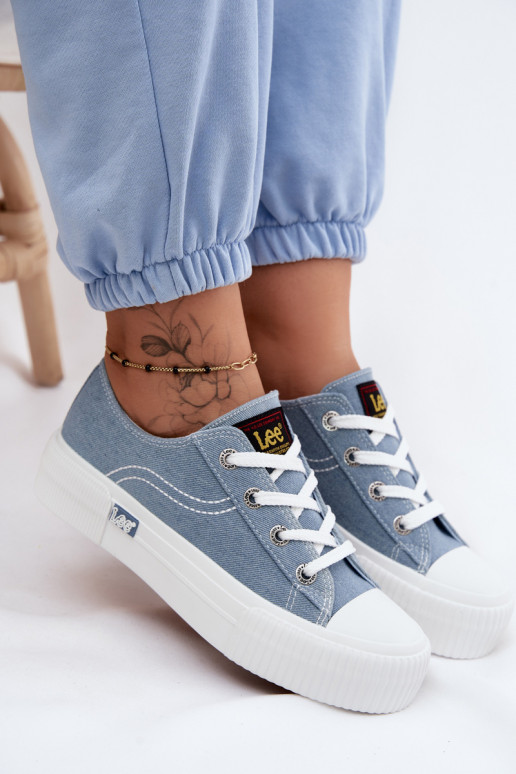 Scarpe per il tempo libero con una piattaforma LEE ISLA C INOMEN LOIN 50261002.21H Deveteriale denim