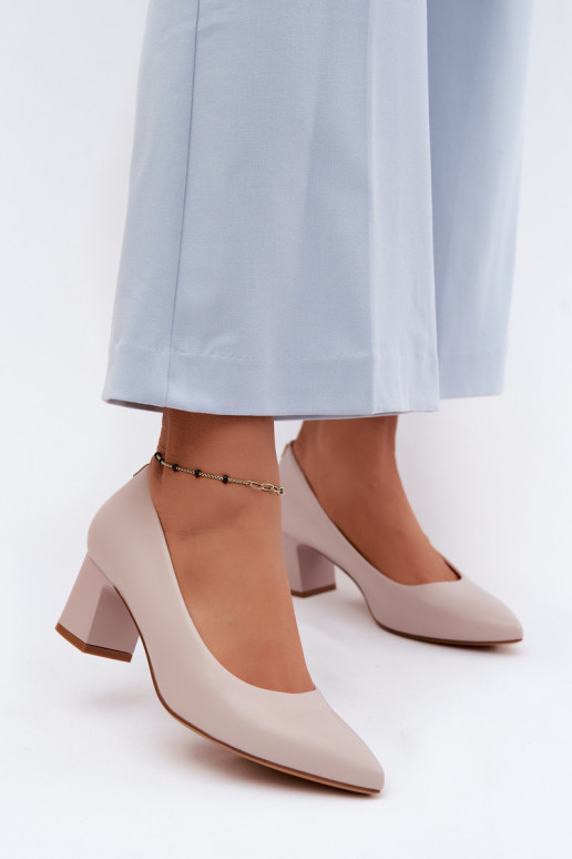 Scarpe con tacco Sergio Leone PB413 grigie