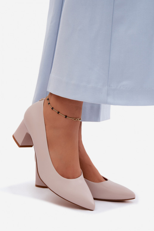 Scarpe con tacco Sergio Leone PB413 grigie
