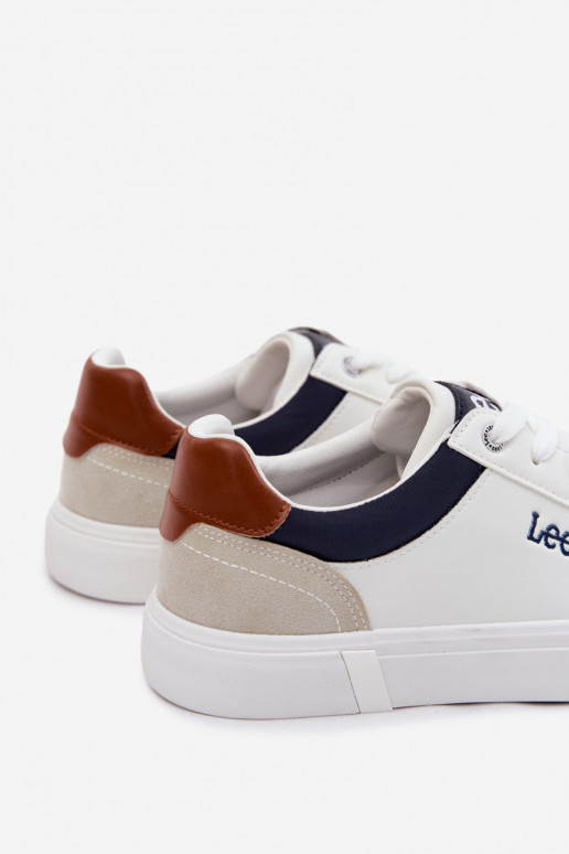 Scarpe casual da uomo LEE BRIXTON MEN LOIN 50261024.1FG Colore bianco
