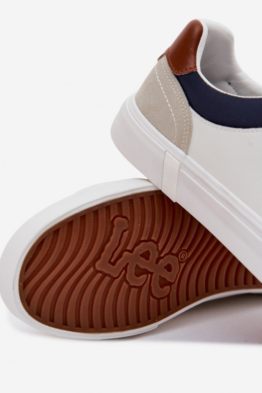Scarpe casual da uomo LEE BRIXTON MEN LOIN 50261024.1FG Colore bianco