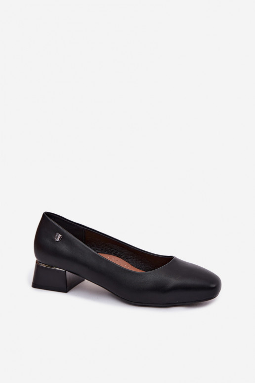 ScarpeImitacji Skóry Klocke Sergio Leone PB417 colore nero