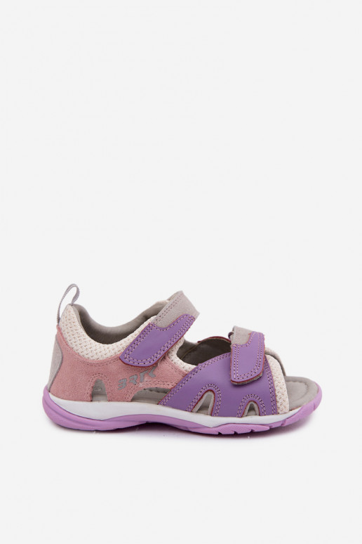 sandali per bambini Pelle Bartek 84413-85 Colore viola