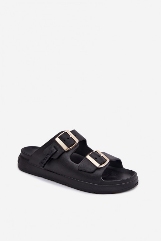 Pantofole leggere da donna D.Franklin DFSH413001 in nero