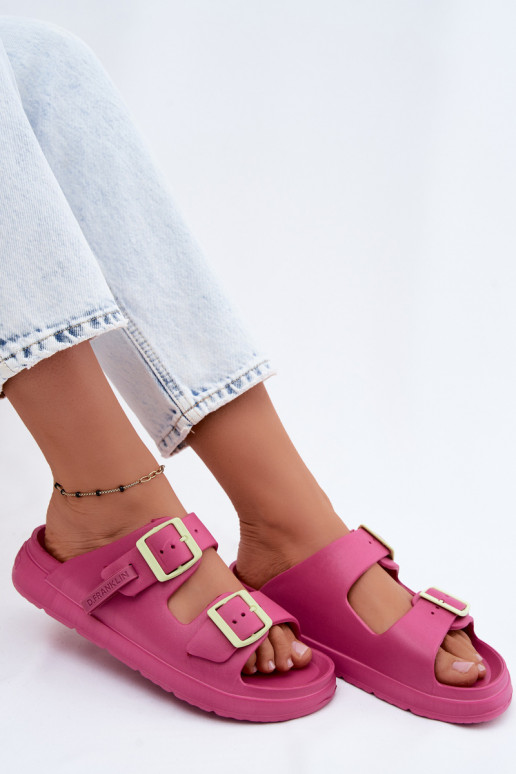 Pantofole leggere Pantofole da donna con fibbie D.Franklin DFSH413005 colore rosa