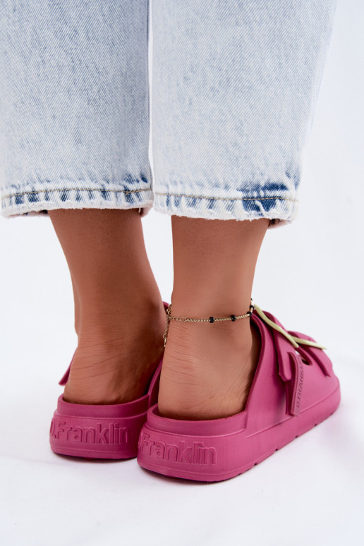 Pantofole leggere Pantofole da donna con fibbie D.Franklin DFSH413005 colore rosa