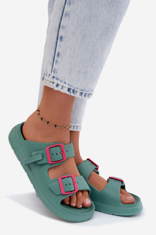 Pantofole leggere Pantofole da donna con fibbie D.Franklin DFSH413005 Morskie