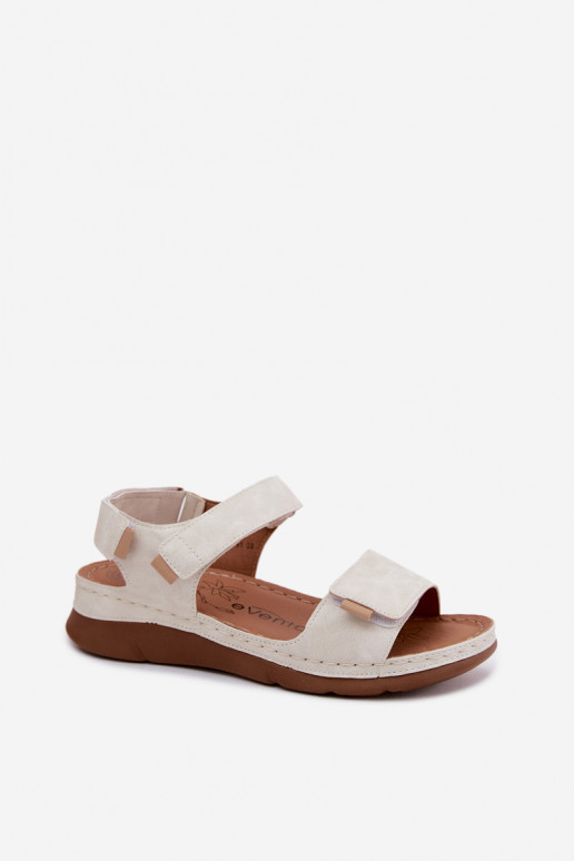 Sandali da donna con una piattaforma Colore bianco Linora