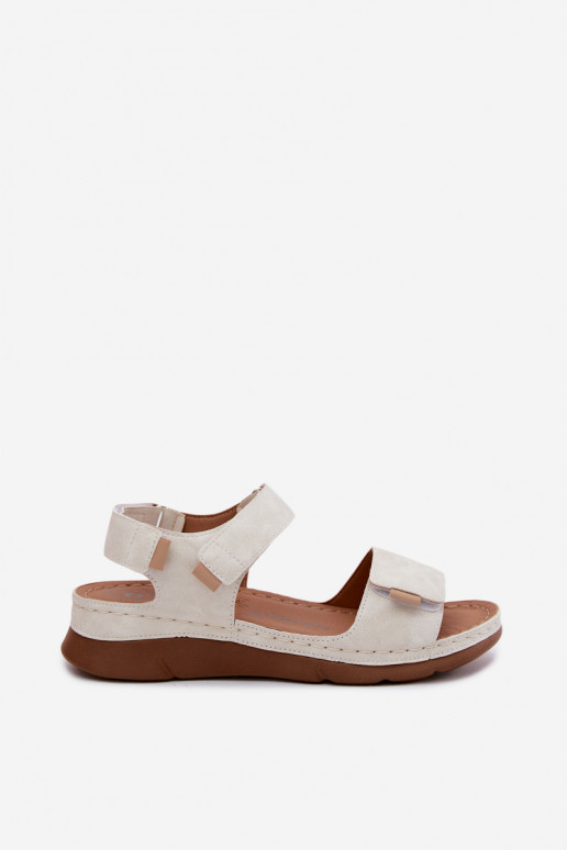 Sandali da donna con una piattaforma Colore bianco Linora