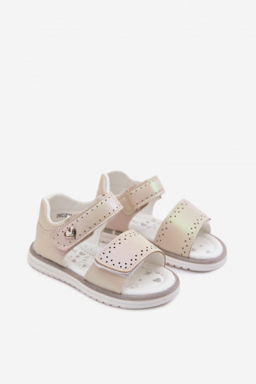 Sandali per bambini color sabbia Lemony