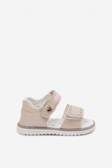 Sandali per bambini color sabbia Lemony 2