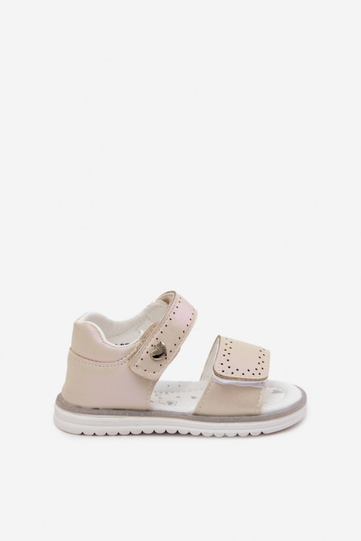 Sandali per bambini color sabbia Lemony