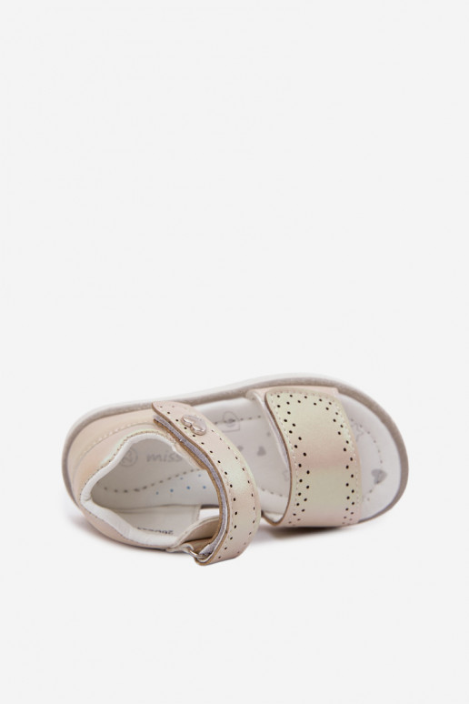 Sandali per bambini color sabbia Lemony