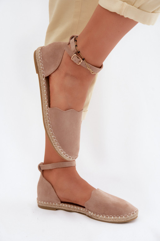 EspadrillasImitacji dalla pelle scamosciatau Vinceza 23-34594 beige