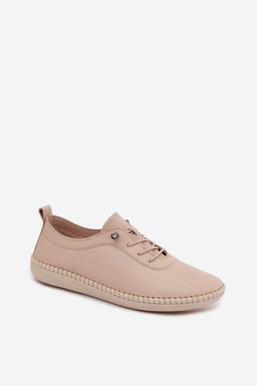 Pelle scarpe Femminile Artiker 58C3070 beige