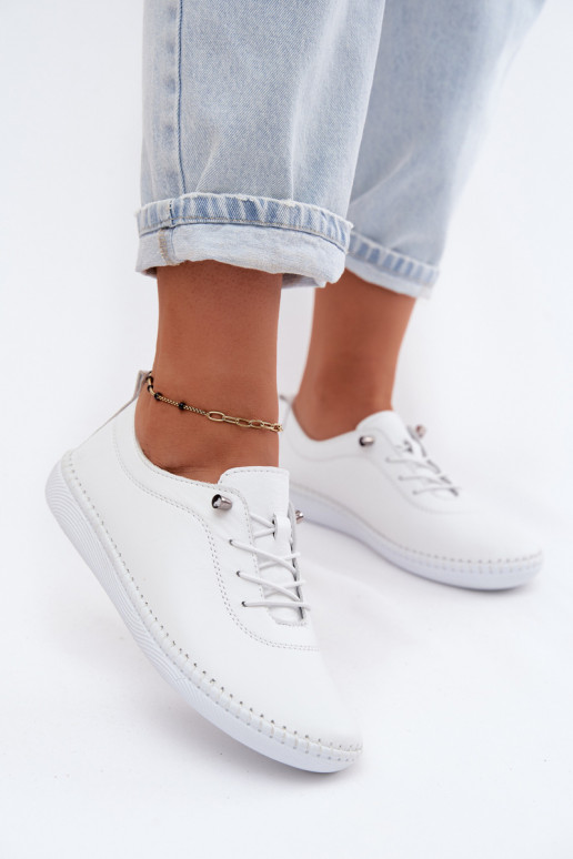 Pelle scarpe Femminile Artiker 58C3069 Colore bianco