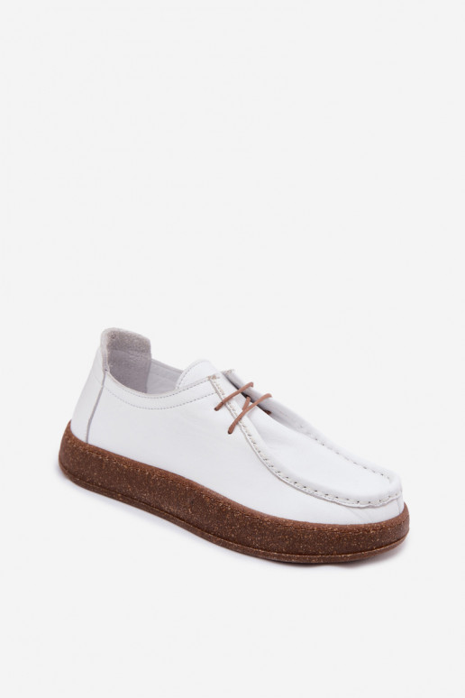 scarpe FemminileAbilitatoturalnej Skóry Artiker 58C2628 Colore bianco