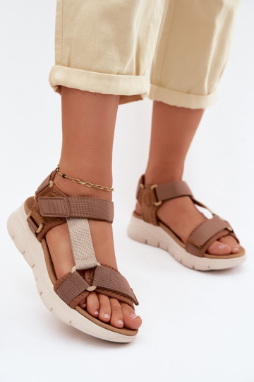 Stile sportivo Sandali da donna Artiker 58C1231 colore marrone 2