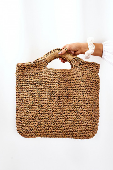 Grande borsa a mano da donna Big Star JJ574103 avorio 2