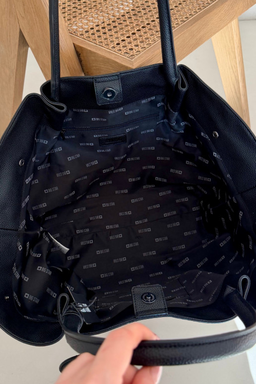 Grande Borsa da donna Acquirente Big Star SS574005 nero