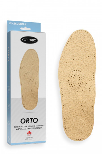 CORBBY ORTO solette ortopediche in pelle