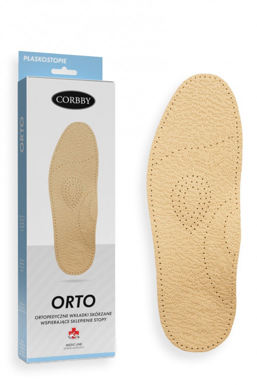 CORBBY ORTO solette ortopediche in pelle
