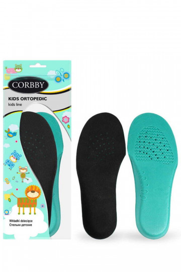 CORBBY KIDS ORTOPEDIC solette ortopediche profilate per bambini con cavità