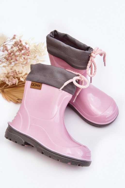 Stivali di gomma Infantile KIMMY colore rosa GoKids 951