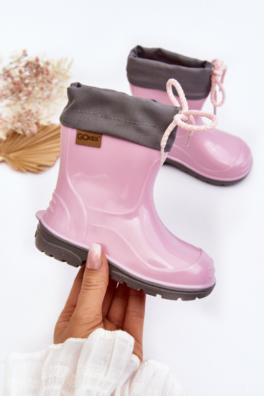 Stivali di gomma Infantile KIMMY colore rosa GoKids 951