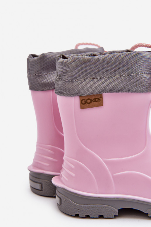 Stivali in gomma rosa per bambini GoKids KIMMY 951