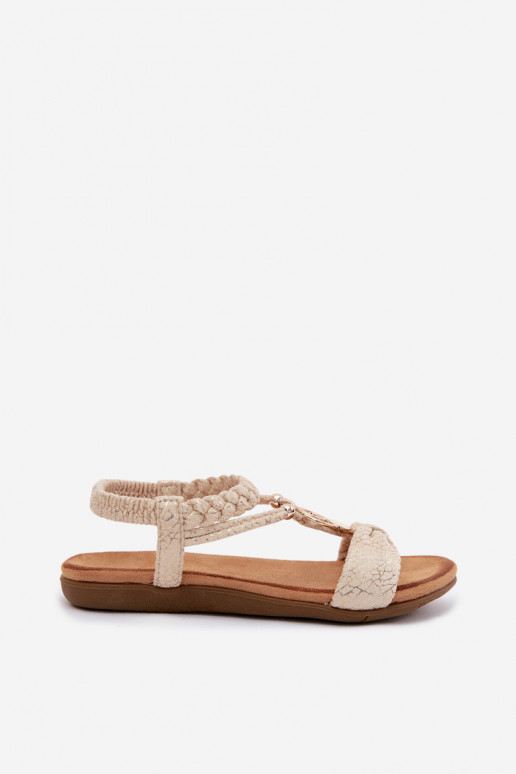 Sandali piatti Artiker 58C0628 colore oro