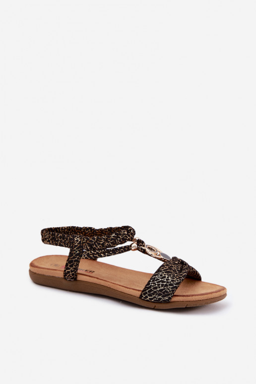 Sandali bassi da donna Artiker 58C0629 colore nero