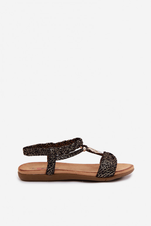 Sandali piatti Artiker 58C0629 colore nero