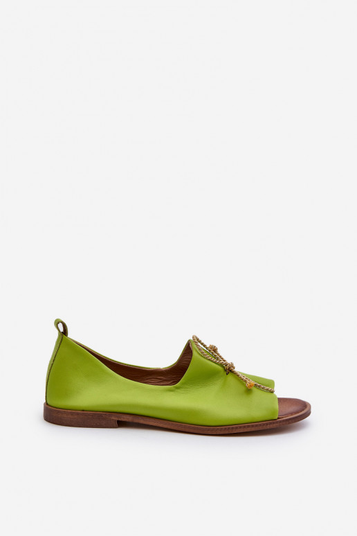 Ballerine color lime Zazoo 2660