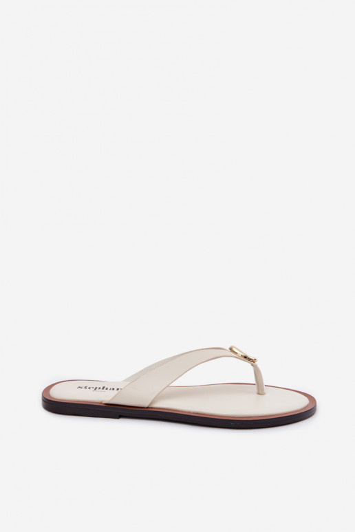isoscele Pantofole Pantofole Femminile Ze colore doratom Detalem colore avorio Tella