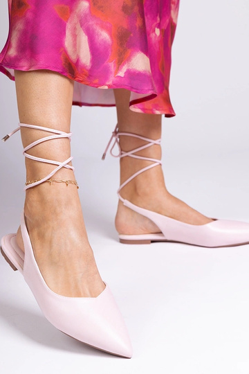 Mule rosa in ecopelle Terry 2