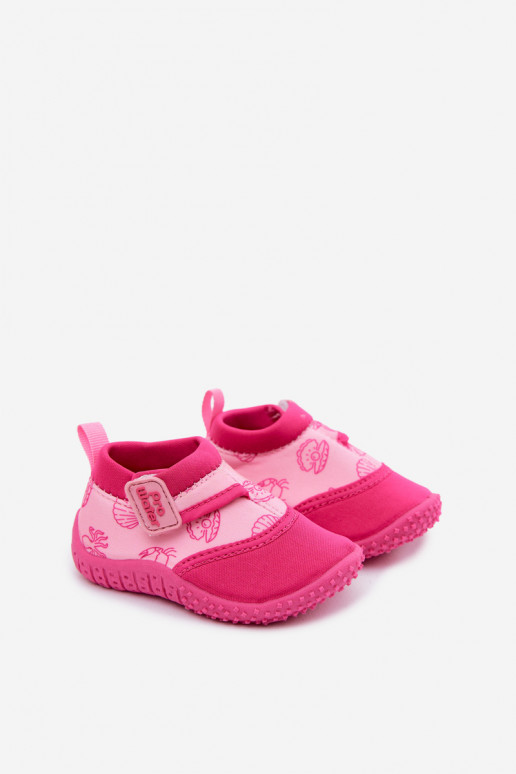Scarpe per bambini rosa con chiusure adesive PROINATER PRO-26-48-101B