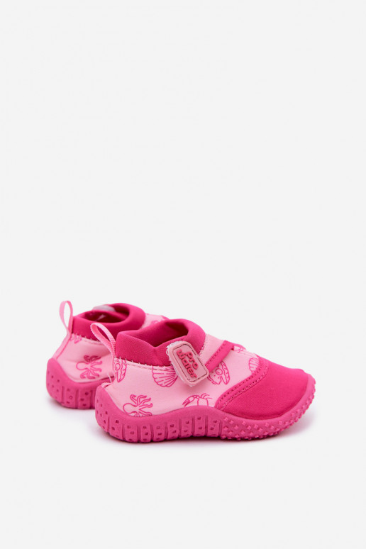 Scarpe per bambini rosa con chiusure adesive PROINATER PRO-26-48-101B