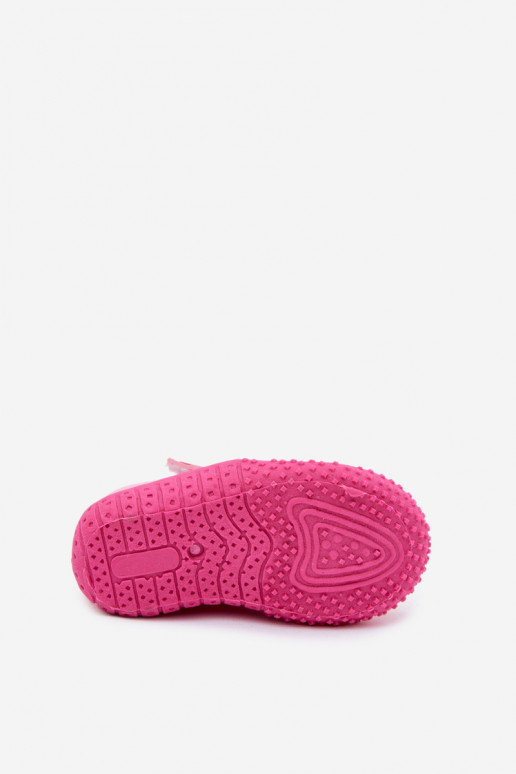 Scarpe per bambini rosa con chiusure adesive PROINATER PRO-26-48-101B