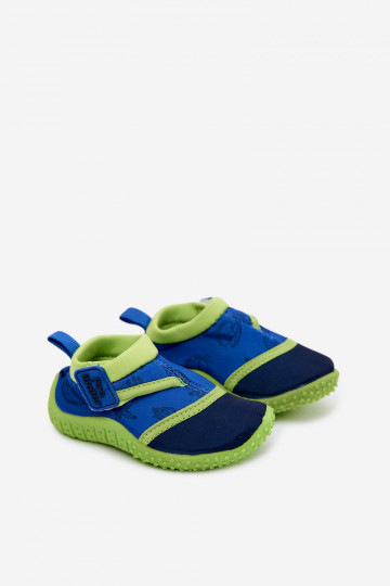 Scarpe per bambini verdi con chiusure adesive PROINATER PRO-26-48-100B