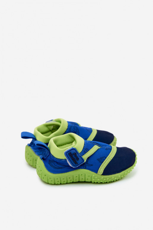 Scarpe per bambini verdi con chiusure adesive PROINATER PRO-26-48-100B