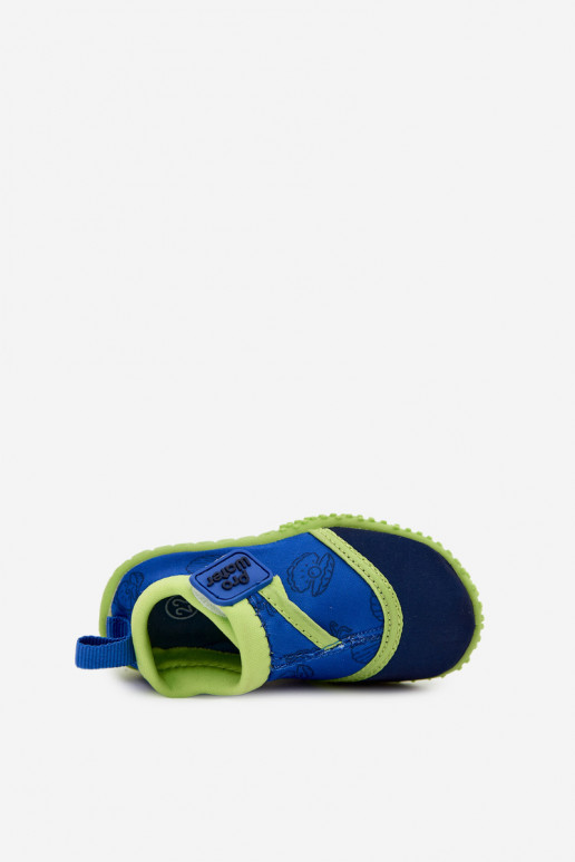 Scarpe per bambini verdi con chiusure adesive PROINATER PRO-26-48-100B