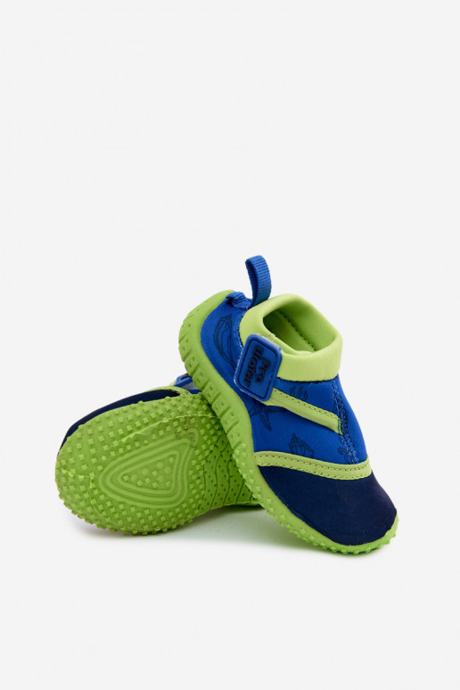Scarpe per bambini verdi con chiusure adesive PROINATER PRO-26-48-100B