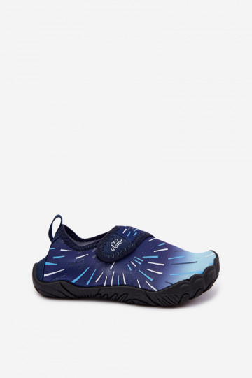 Scarpe per bambini blu scuro con chiusure adesive PROINATER PRO-26-48-102K 2