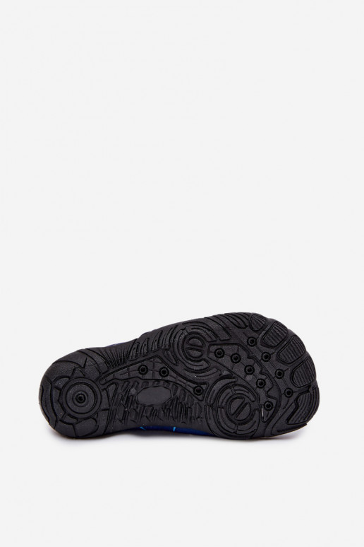 Scarpe per bambini blu scuro con chiusure adesive PROINATER PRO-26-48-102K