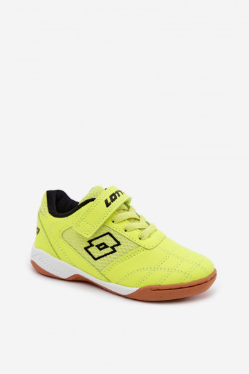 Scarpe sportive per bambini giallo neon LOTTO INHIZZER 2600120K