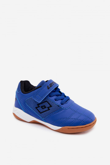 Scarpe sportive per bambini blu LOTTO INHIZZER 2600120K