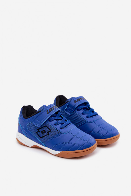 Scarpe sportive per bambini blu LOTTO INHIZZER 2600120K