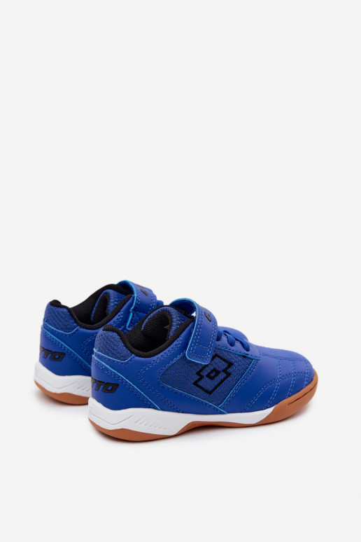 Scarpe sportive per bambini blu LOTTO INHIZZER 2600120K
